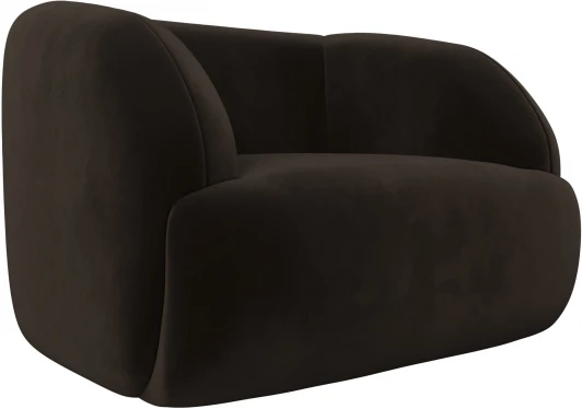 121938 Кресло Лига-041 (Коричневый/Микровельвет) Лига Диванов арт.121938