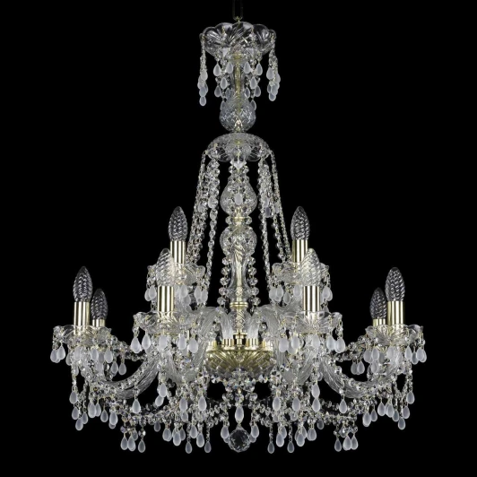 1410/8+4/240/XL-80 G V0300 Подвесная люстра Bohemia 1410 1410/8+4/240/XL-80/G/V0300