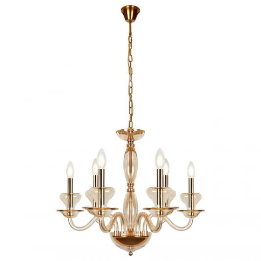 P9448-6 Gold Подвесная люстра iLamp Mercury P9448-6 Gold