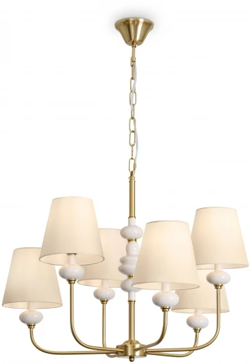 FR2038PL-06BS Подвесная люстра Freya Evelyn FR2038PL-06BS (220V, на цепи)
