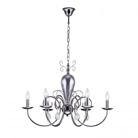 Lazzaro E 1.1.6 NB Подвесная люстра Arti Lampadari Lazzaro E 1.1.6 NB (220V, на цепи, подсвечник, свеча)