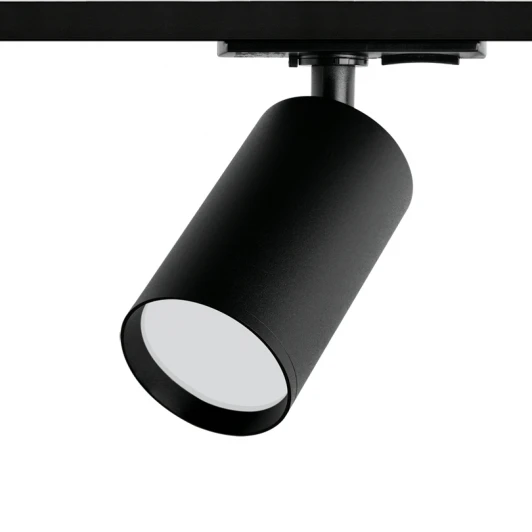 WTL-GU10/02B Трековый светильник однофазный Wolta WTL-GU10/02B под лампу GU10 черный BASIC