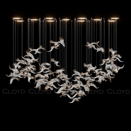 60003 Потолочная люстра каскадная Cloyd Aeria 1703 60003
