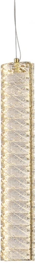 8291/S gold Подвесной светильник хрустальный светодиодный Newport 8290 8291/S gold