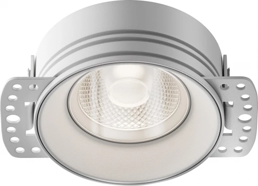 DL101-GU10-TRS-W Точечный светильник под гипсокартон встраиваемый Maytoni Flint DL101-GU10-TRS-W (220V, круглые, IP44)