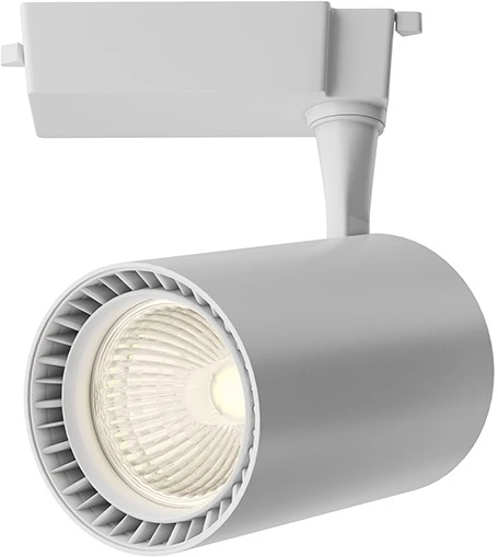 TR003-1-26W3K-W-W Трековый светильник Vuoro Unity 3000K 26Вт 60° LED (однофазный) Maytoni Technical TR003-1-26W3K-W-W (220V, круглые)