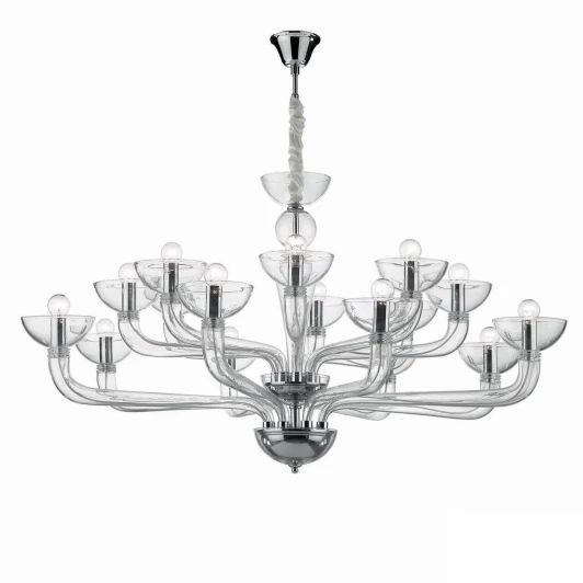 CASANOVA SP16 TRASPARENTE Подвесная люстра Ideal Lux Casanova SP16 TRASPARENTE