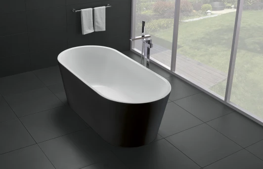 BB71-1700-NERO Акриловая ванна BelBagno BB71-1700-NERO