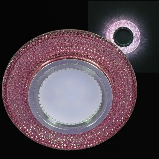 14350-9.0-001LD MR16+LED3W PK Встраиваемый точечный светильник Reluce 14350-9.0-001LD MR16+LED3W PK (220V, круглые)