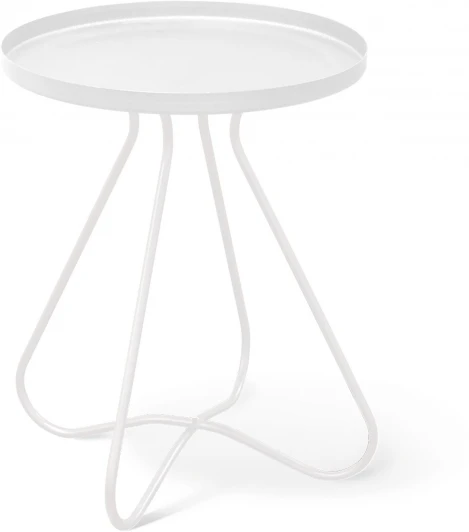 007888 Столик журнальный SHT-CT3 белый муар от фабрики Mebelik