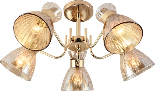 9183-305 Потолочная люстра на штанге Rivoli Victoria 9183-305 5хЕ27 60 Вт