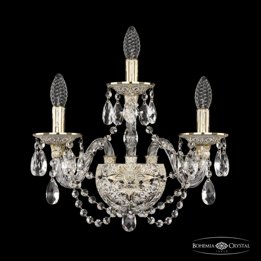 16106B/2+1/165 GW Бра Bohemia Ivele Crystal 16106B/2+1/165 GW