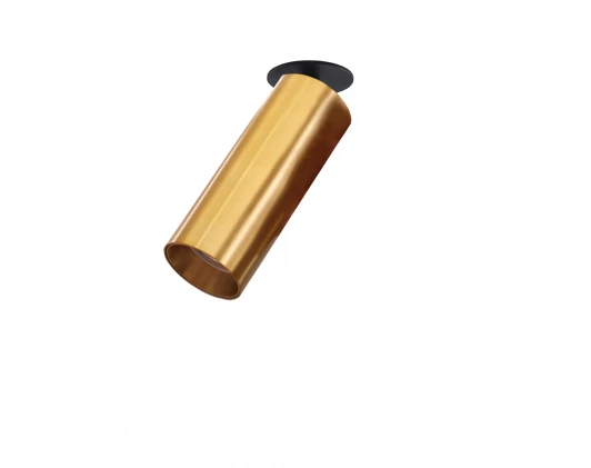 DL18895R1BBrass IN Спот встраиваемый Donolux Rollo DL18895R1BBrass IN Track GU10 черный латунь, без лампы