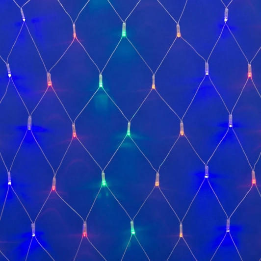 ULD-N1815-180/DTA MULTI IP20 Сетка светодиодная с контроллером. 1.8х1.5м. 180 светодиодов. Разноцветный свет ULD-N1815-180/DTA MULTI IP20