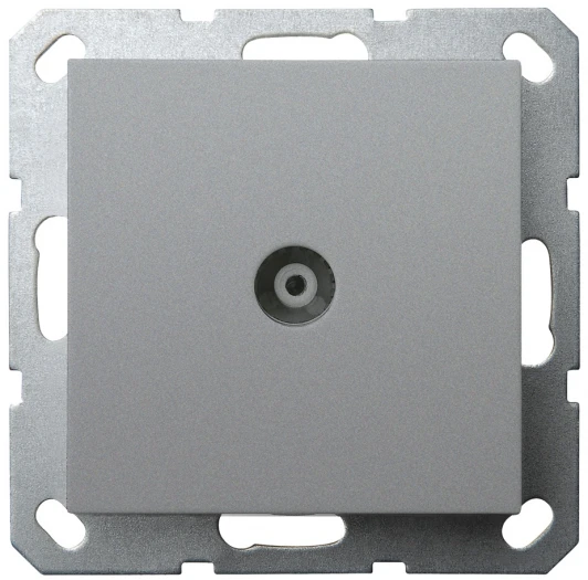 G6002S ТВ-розетка (алюминий) Jasmart G-Classic G6002S