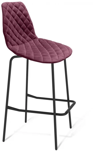 5132364401 Стул барный SHT-ST29-C12/S29 ежевичное вино/черный муар от фабрики Sheffilton