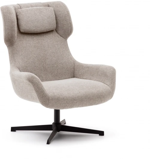 178410 Кресло La Forma (ex Julia Grup) Zalina (Бежевый/ Фанера)