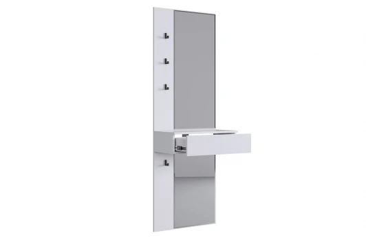 177192.2552 Зеркало Мерси Mebelson (ЛДСП,Зеркало,Пластик,Дерево/Светлое дерево) арт.177192,2552