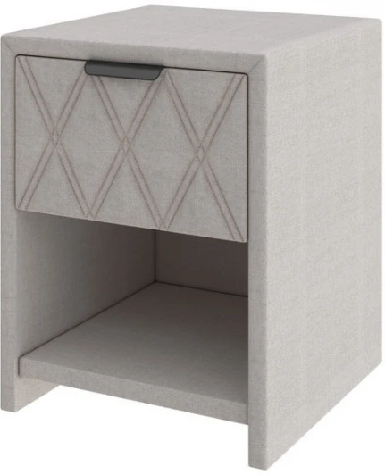 2027997 PROxSON Тумба Side (Ткань: Рогожка Savana Milk (молочный)) 44x45