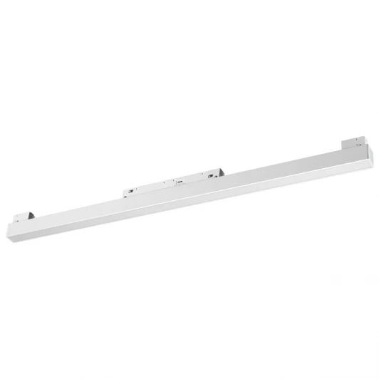 359618 Трековый светильник светодиодный для низковольтного шинопровода Novotech Flum 359618 белый с переключ. цв. темпер. IP20 LED 3000К\4000К\6000К 20W 48V