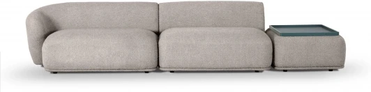 855368 Диван Fabro ОГОГО (арт.855368), (Ткань,Букле/Бежевый)