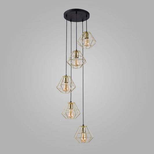 1781 Diamond Gold Подвесной светильник TK Lighting 1781 Diamond Gold