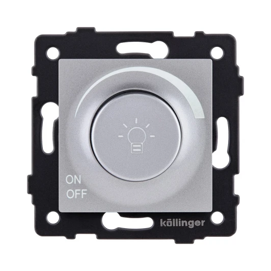 REA-027GY Светорегулятор универсальный 500W серый Kollinger REA-027GY для Aspekt, Eleganz, Reflex