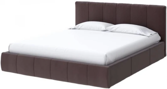 1897435 PROxSON Кровать Varna Grand без основания (Экокожа Коричневый) 180x200