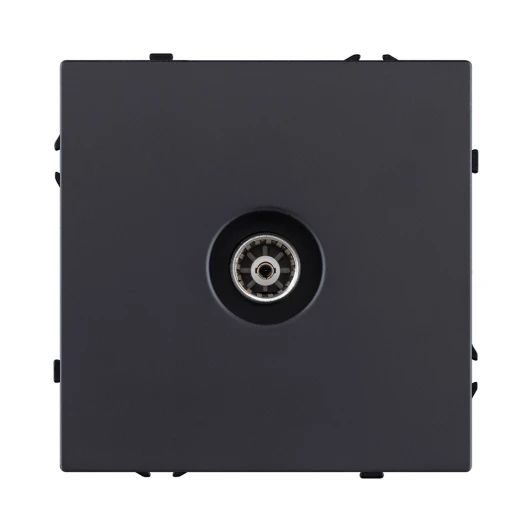 EC-021BK Розетка спутниковая SAT черный матовый Kollinger Eclipse EC-021BK