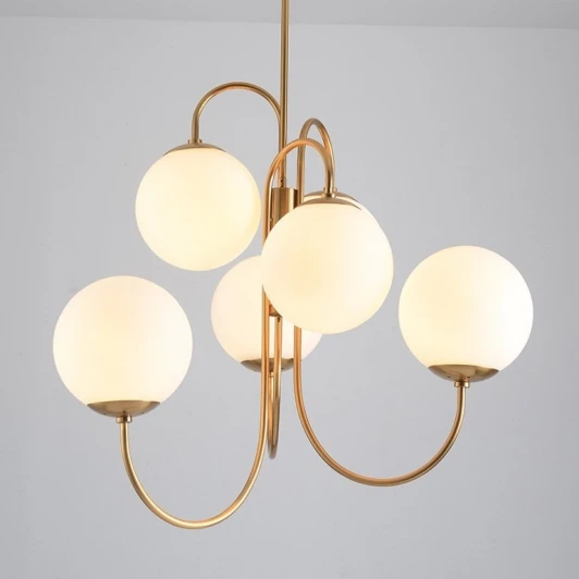 40.2347 Подвесная люстра Gooseneck Pelle Chandelier ImperiumLoft 40,2347 (123402-22)