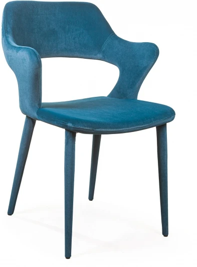 2001000000999 Стул Woddy, бархат сине-зеленый Top Concept WODDY 2001000000999