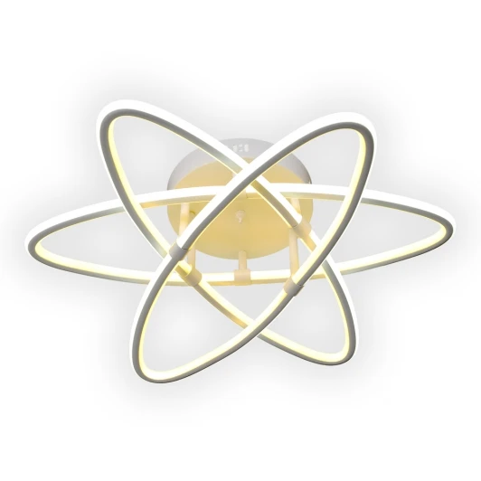 1-1654-WH Y LED Потолочная люстра Максисвет Геометрия 1-1654-WH Y LED