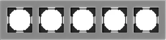 DEN215SG Рамка 5-я, Natural дымчатое стекло Donel A07 DEN215SG