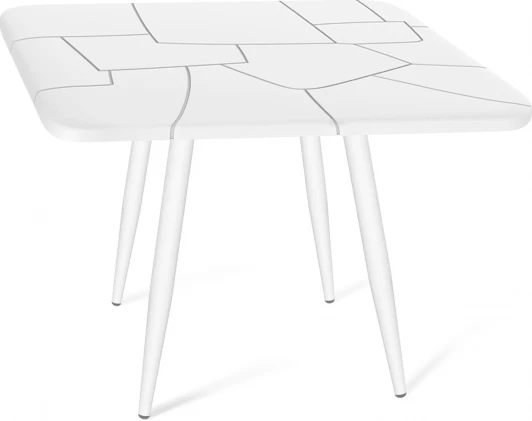 5170454201 Стол Sheffilton SHT-TU14/TT30 83/83 белый муар/белый