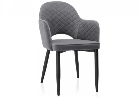 11866 Обеденный стул на металлокаркасе Woodville Vener gray new 11866