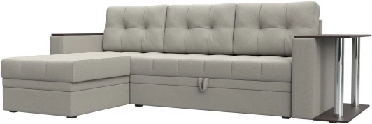 125960L Диван угловой Атланта М левый угол Лига Диванов (Рогожка) арт.125960L