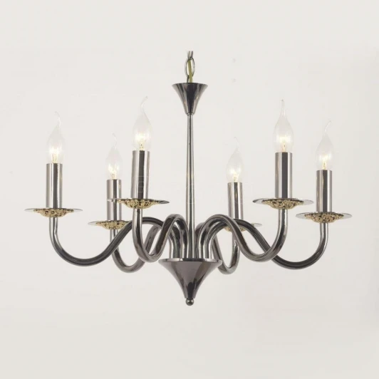 Messina 1890.6 Glossy Black Люстра подвесная Messina Glossy Black Messina 1890.6 Glossy Black