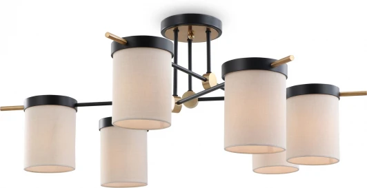 FR5377CL-06B Потолочная люстра на штангу Freya Bogy FR5377CL-06B (220V)