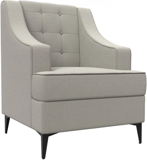 126020 Кресло Марк (Бежевый/Рогожка) Лига Диванов арт.126020