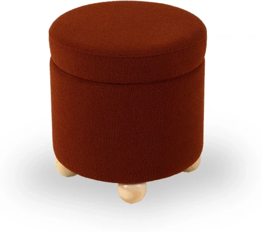 902544 Пуфик Kit ОГОГО Обстановочка! (Мех/Терракотовый) арт.902544
