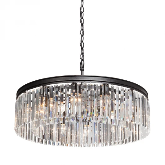 V5180-1/12 Подвесная люстра Vitaluce V5180-1/12 (220V, хрусталь, на цепи, круглые)