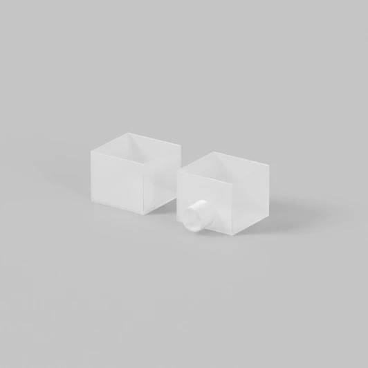 432019 Заглушки для гибкого неона IP65 16x16 мм 2 шт. (выход боковой) Maytoni Изгиб вдоль оптической оси 432019