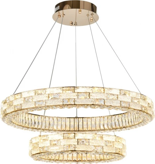 4014/03/02P Подвесной светильник ярусный с пультом LED Stilfort Gabbana 4014/03/02P (регулировка яркости, 220V, на тросе, кольцо)