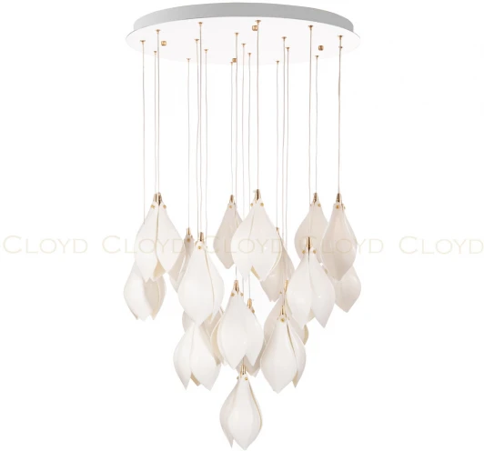 10362 Подвесной светильник Cloyd Mangra 10362 (220V, на проводе, цветы)