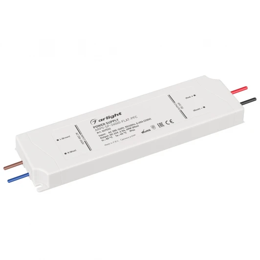 047532 Блок питания ARPV-SP-24060-FLAT-PFC (24V, 2.5A, 60W) (Arlight, IP44 Пластик, 5 лет) 047532