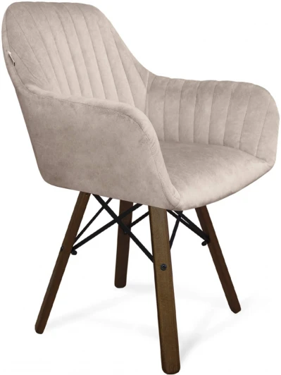 8908251301 Стул SHT-ST38-1/S70 лунный мрамор/темный орех/черный от фабрики Sheffilton