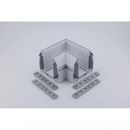 APL.0284.10.04 Соединитель шинопровода угловой плоский для натяжного потолка Aployt Magnetic track 220 APL.0284.10.04