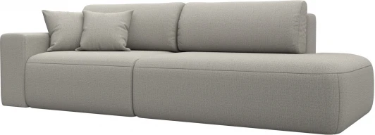 124761L Диван прямой Лига-036 НПБ Модерн подлокотник слева Лига Диванов (Рогожка) арт.124761L