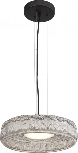 SL6143.423.01 Подвесной светильник ST Luce Antike SL6143.423.01 черный/Шампань LED 1*15W 4000K (220V, на тросе, круглые)