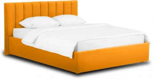 671736 Кровать Queen Sofia 1600 Lux ОГОГО (арт.671736), (Ткань/Желтый)